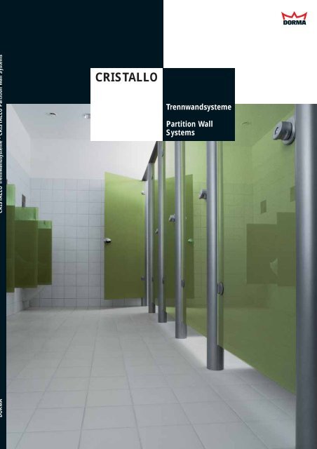 Cristallo Trendline Dorma Interior Glas