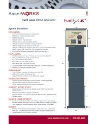 FuelFocus Island Controller - AssetWorks