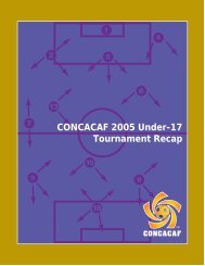 U-17 Championship 2005 - CONCACAF.com