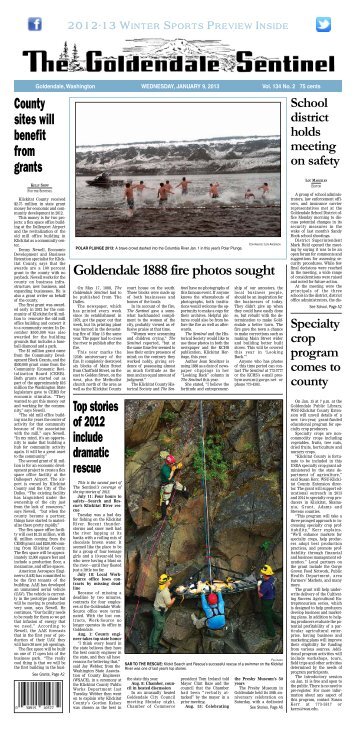 January 9, 2013 - Goldendale Sentinel