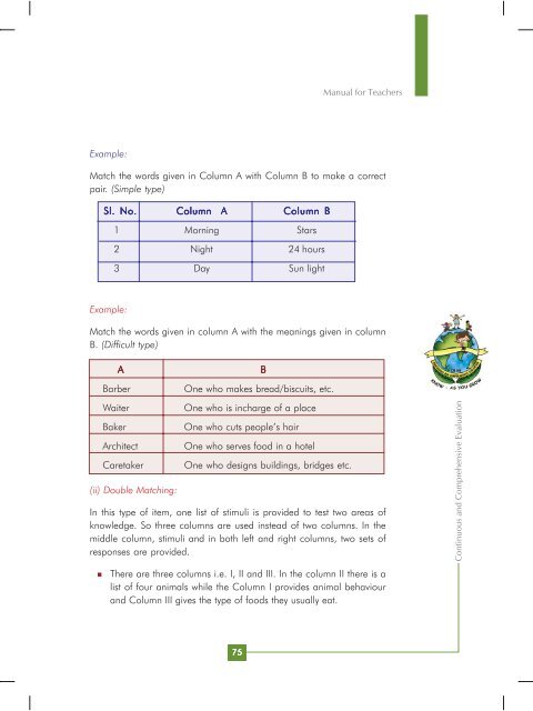 CCE Manual VI - VIII - CBSE