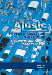 profili & accessori in alluminio aluminium profiles ... - Metal Center