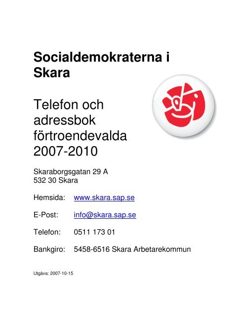 HÃ¤r hittar du kontaktuppgifter till samtliga fÃ¶rtroendevalda ...