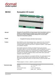 MCIO2 KompaktnÃ­ I/O modul