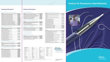 Ordering Information - Boston Scientific