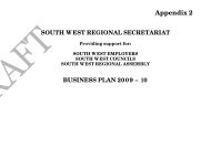 Paper C - Business Plan appendix 2 - South West Councils