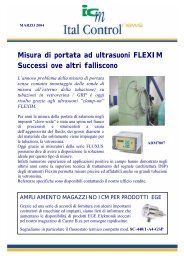 Misura di portata ad ultrasuoni FLEXIM ... - Ital Control Meters