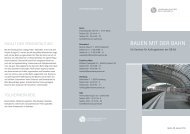 BAUEN MIT DER BAHN - Leinemann & Partner