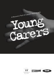 A Resource Pack for people working with - Young Carers