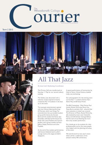 All That Jazz - Woodcroft College