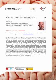 CV and abstract Christian Broberger - BÂ·Debate