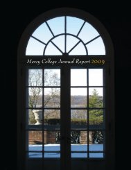 Mercy College Annual Report 2009