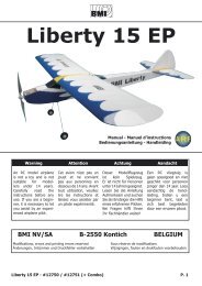 Liberty 15 EP - BMI-models