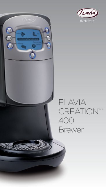 Flavia C400 Sell Sheet