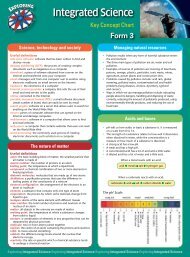 Key Concept Chart - Pearson