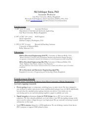 Resume - East West University