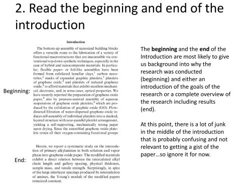 How to read a scientific article (that you think is too complicated)