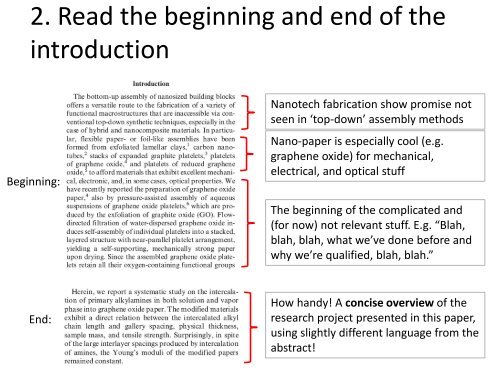 How to read a scientific article (that you think is too complicated)