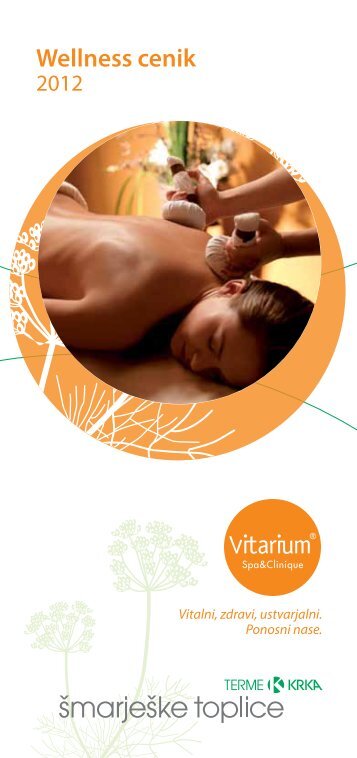 Wellness cenik - Terme Krka