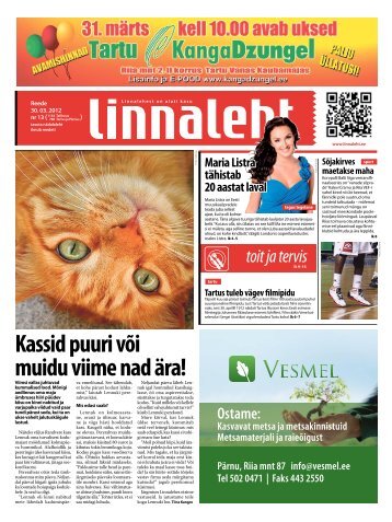 Tartu - Linnaleht