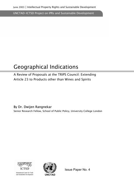 Geographical Indications