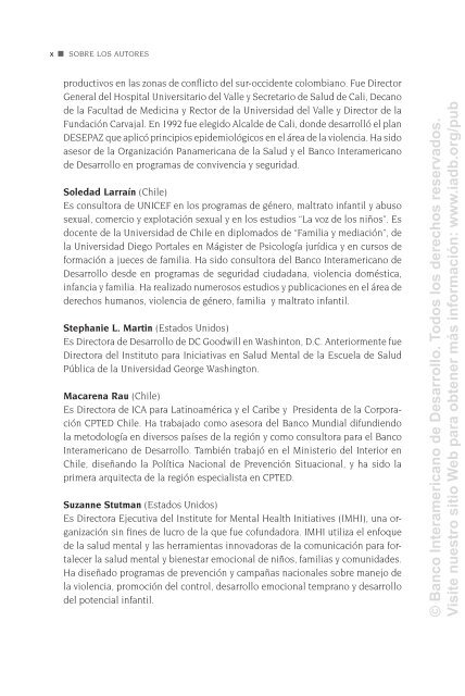 Â© Banco Interamericano de Desarrollo. Todos los derechos ... - Sidoc