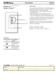 NTGRX-4M-__-___ Master Control - Lutron