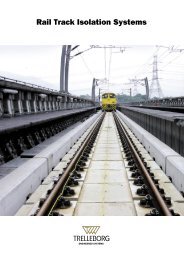 Rail Track Isolation Systems - Trelleborg.com.au