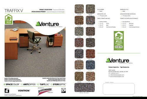 TRAFFIX V - Venture Carpets, Inc