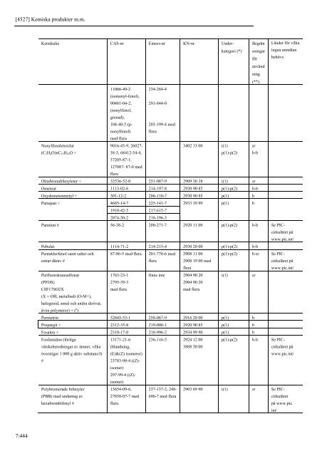 TFH V:1 Import- och exportfÃƒÂ¶reskrifter - Tullverket