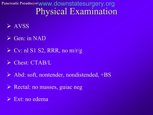 Pancreatic Pseudocyst