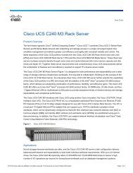 Cisco UCS C240 M3 Rack Server