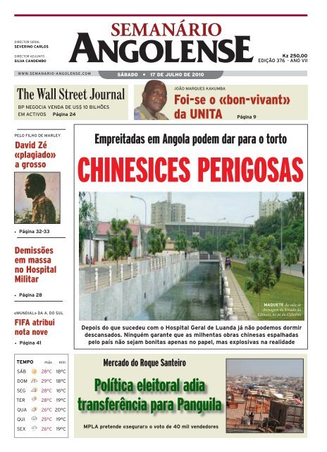 Jornal de Angola - Notícias - Orgulhosamente 1° de Agosto