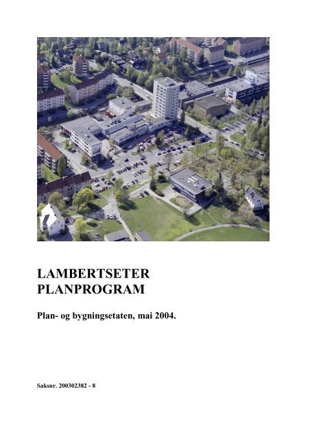 LAMBERTSETER PLANPROGRAM