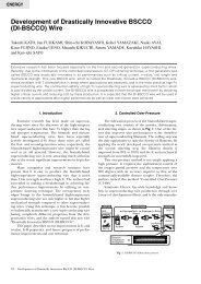 (DI-BSCCO) Wire - Sumitomo Electric Industries, Ltd.