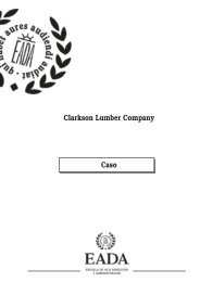 Clarkson Lumber Company Caso - EADA