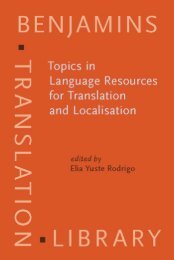 Topics in Language Resources for Translation ... - ymerleksi - home