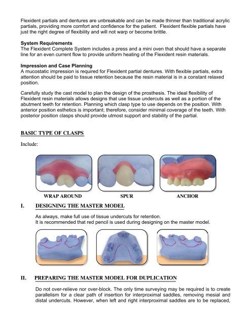 Flexident Instructions