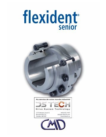 DS TECH Flexident Senior Gear Coupling