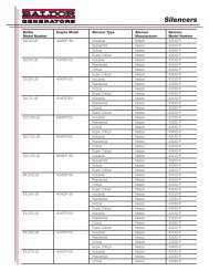 Silencers by Baldor GenSet - Phase-A-Matic, Inc.