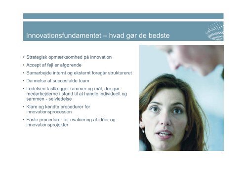 Innovationens syv cirkler. Skab klarhed over virksomhedens ... - SCKK