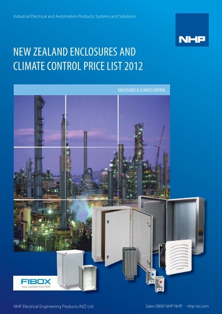 Download the NHP Fibox Enclosure Customising Brochure