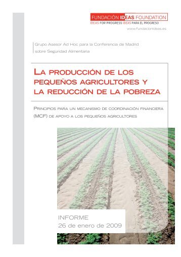 LA PRODUCCIÓN DE LOS PEQUEÑOS ... - Financiera Rural