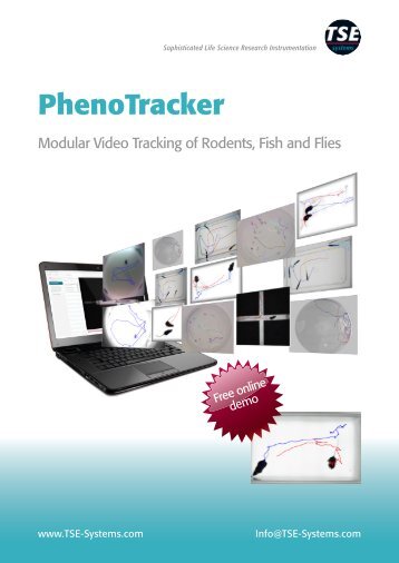 PhenoTracker - Modular Video Tracking of Rodents ... - TSE Systems