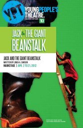 JACK AND THE GIANT BEANSTALK - Young People's Theatre