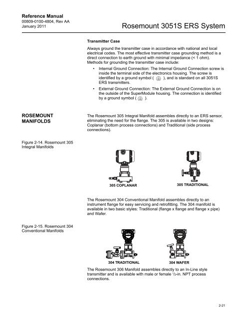 Rosemount 3051S Electronic Remote Sensors - Emerson Process ...