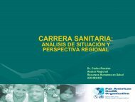 Carrera sanitaria - Observatorio de Recursos Humanos en Salud