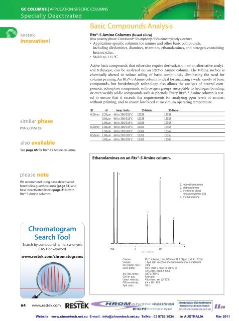 gc columns