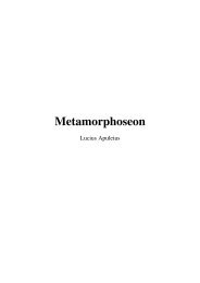 Metamorphoses - documentacatholicaomnia.eu