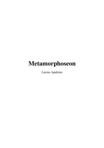 Metamorphoses - documentacatholicaomnia.eu